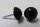 250 Plastik Ziernägel schwarz 10/12  Ø10mm rostfrei