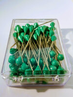 Polsterstecker Tapeziernadeln  100 Stück grün
