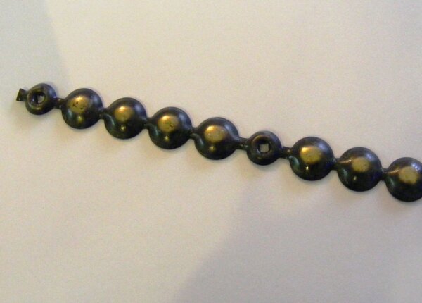 5 Stück Ziernagelstreifen a 1 mtr. 100 1/3 bronce ren.