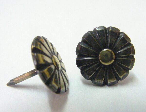 Ziernägel 546 W  Ø15,5mm bronce ren. VPE=500 Stück