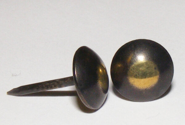 Ziernägel 100 1/3  9,5mm bronce ren. 250 Stück.