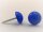 250 Plastik Ziernägel blau 10/12  Ø10mm rostfrei
