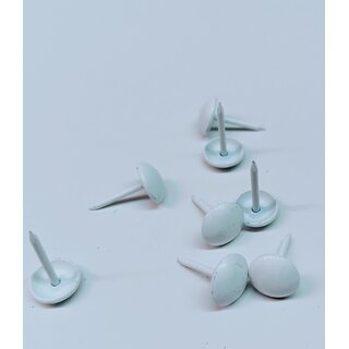 Ziern�gel 90 1/3 � 9mm wei� metall Polstern�gel 250 St�ck