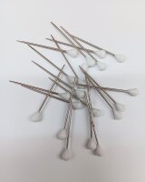 20 Stück Polsterstecker Tapeziernadeln weiß