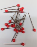 20 Stück Polsterstecker Tapeziernadeln rot
